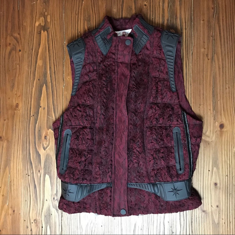 Byron Lars Victorian Lace Vest